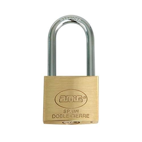 Cadenas AMIG 1515 - Modèle 31 en laiton avec anse longue et clés identiques_0