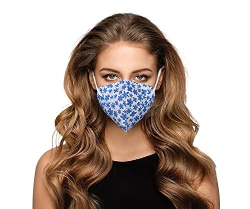 ONLINE MEDICAL DAMATRADE - 10 pièces Premium Masques de protection respiratoire FFP2 - 5 couches - Fabriqué en République tchèque_0