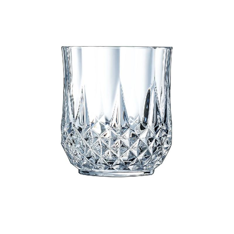 4 verres bas 32 cl Longchamp- Cristal d'Arques - transparent 883314961836_0