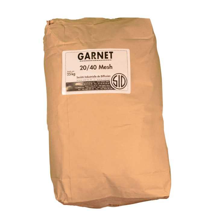 Aérogomme performante et polyvalente - Garnet 20/40, haute résistance pour décapage écologique_0