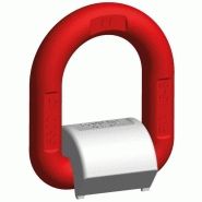 Anneau de levage et d'arrimage PLE8 - haute résistance - charge maximale 2000 kg - acier rouge_0