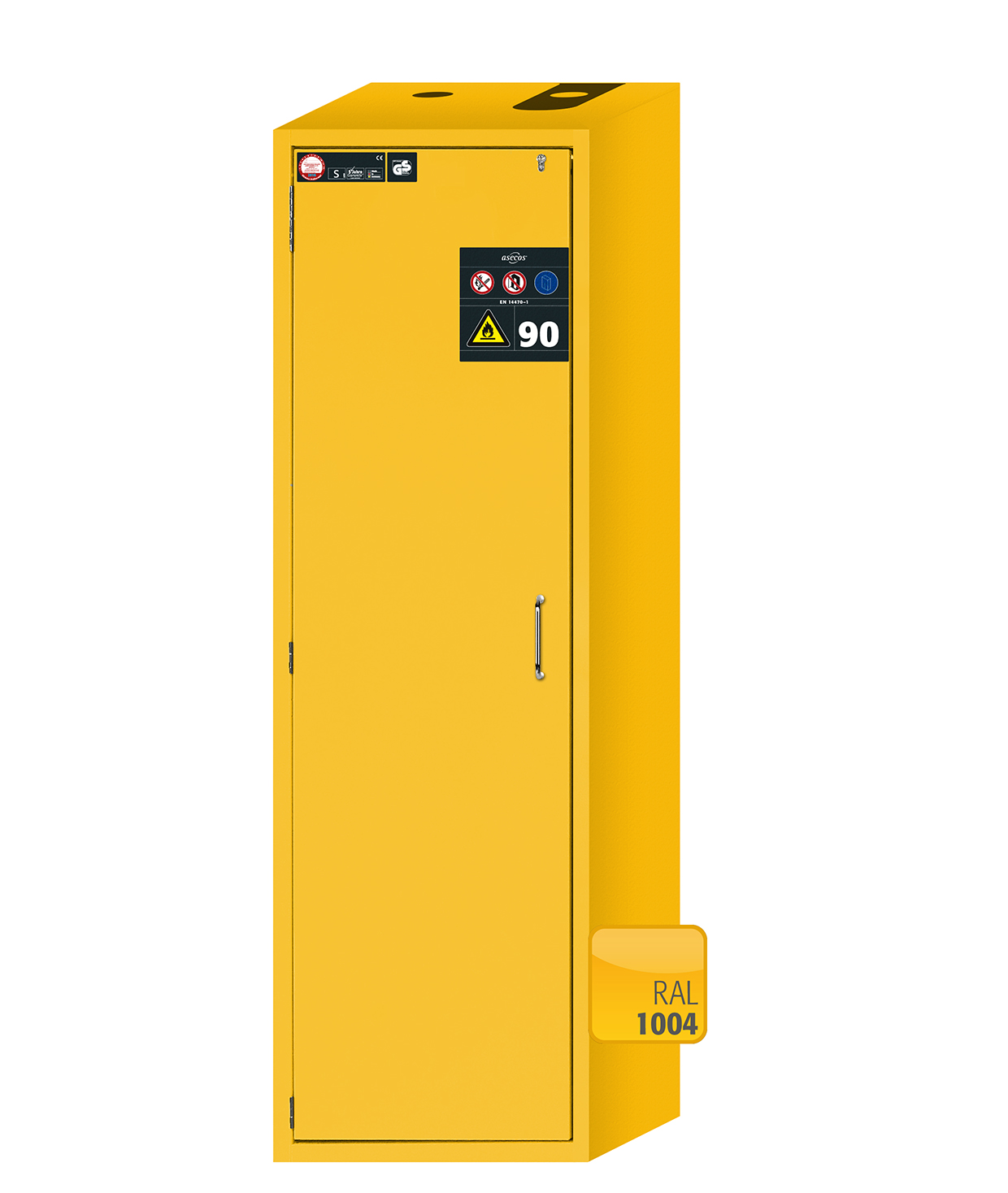 Armoire de sécurité S-CLASSIC-90 modèle S90.196.060.MH.WDAS - Réf 30353-002-30355 - Type 90 pour substances dangereuses inflammables_0