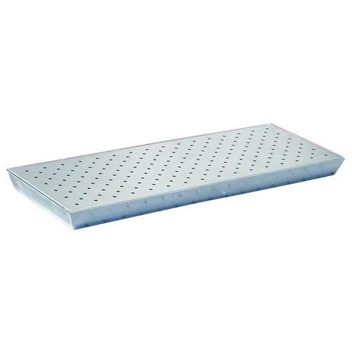 BAC DE RÉTENTION 60 LITRES GALVANISÉ AVEC GRILLE - SAMETO TECHNIFIL