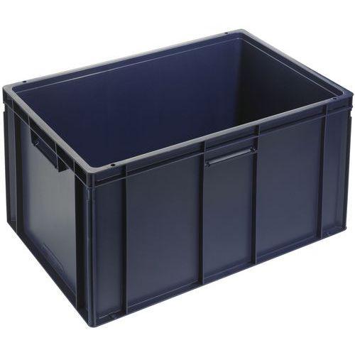 BAC GERBABLE NORME EUROPE 60 L PAROIS PLEINES FOND PLEIN 600X400X320 - MANUTAN EXPERT