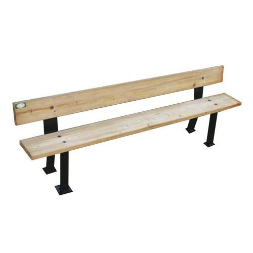 BANC RÉCRÉ EN RÉSINEUX NATUREL