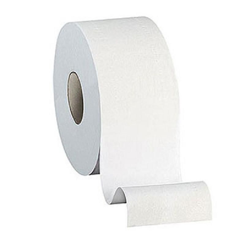 BRIGHTON PROFESSIONAL CARTON DE 12 MINI BOBINES PAPIER TOILETTE JUMBO STAPLES