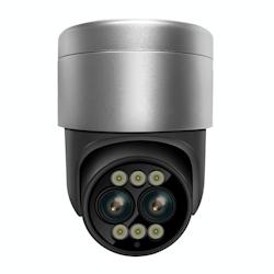Camera IP WiFi 8X Zoom Vision Nocturne Détection Mouvement Audio Bidirectionnel Noir YONIS - noir 3615616909769_0