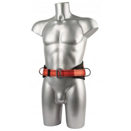 Ceinture antichute de maintien au travail - rembourrée, réglable avec sangle de dégagement rapide et anneaux en D_0