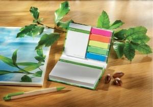 Combo note - Marquages quadri couverture et 2 couleurs - Bloc-notes repositionnables et marque-pages inclus_0