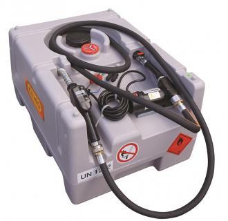 Cuve de transport gasoil ou GNR 125 litres avec pompe 12V - Débit 40 l/min - Réf. 307468_0