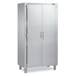 Distform armoire Inox Haute - 2 Portes Battantes 1200x600x1900 - 641094638641_0