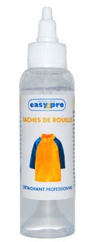 Easypro detachant professionnel linge avant lavage tache de rouille ph: 3,3 +/- 1.Flacon de 100ml_0