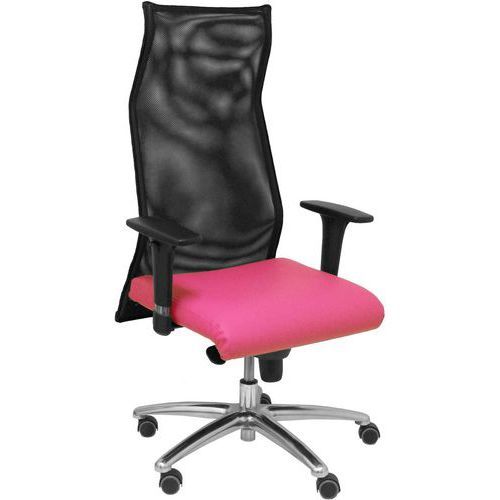 FAUTEUIL DE DIRECTION SAHUCO SIMILICUIR - ROSE - PIQUERAS Y CRESPO