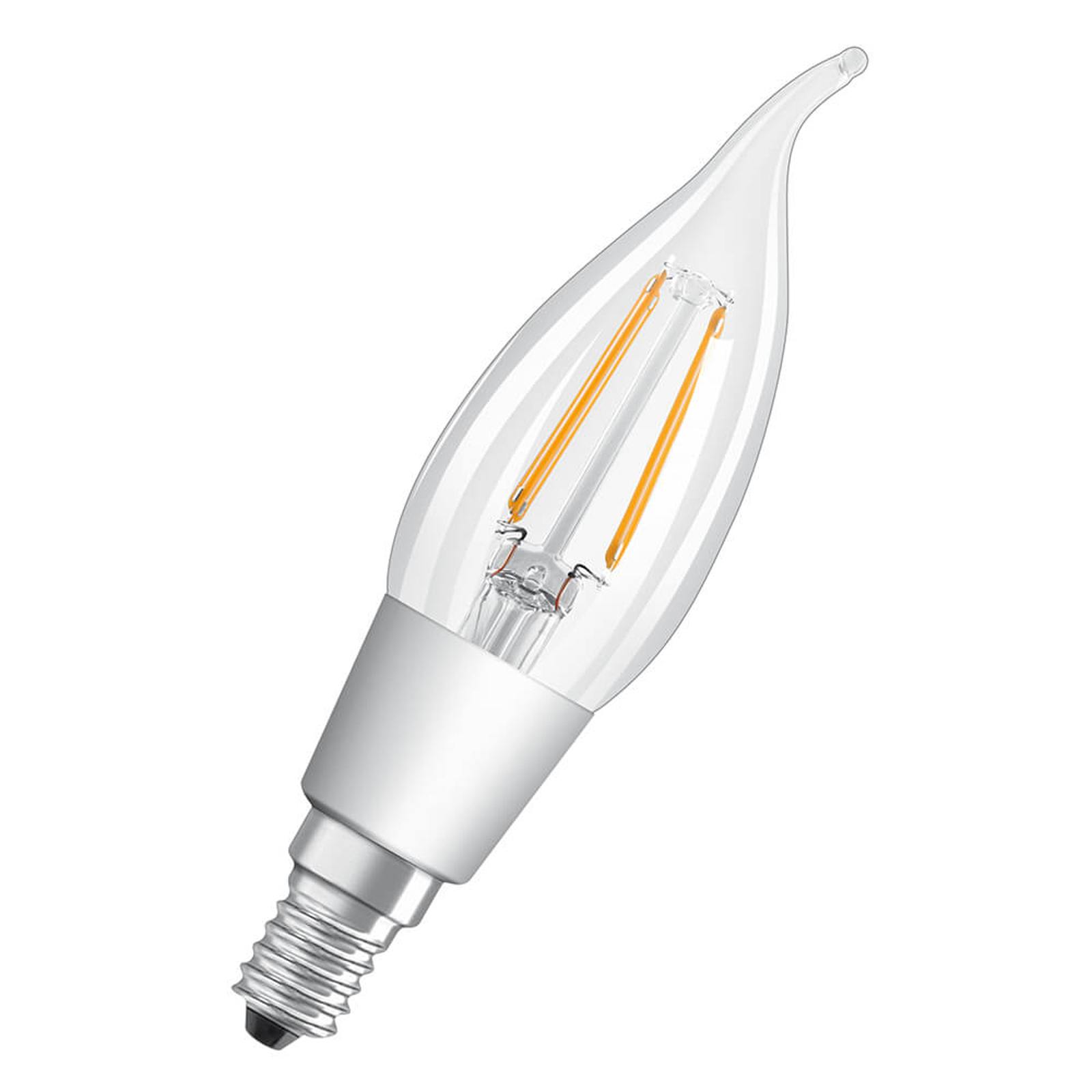 OSRAM AMPOULE FLAMME LED E14 4 W BLANC CHAUD DIM CLAIRE