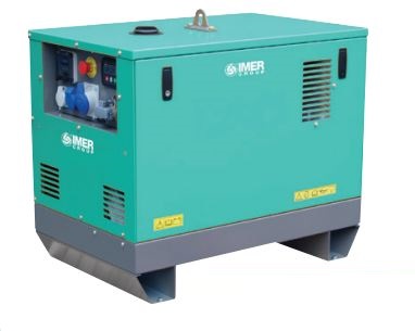 Groupe électrogène monophasé avec démarrage électrique, puissance maximum 5.2 kW - SILENTSTAR 6000D M YN_0