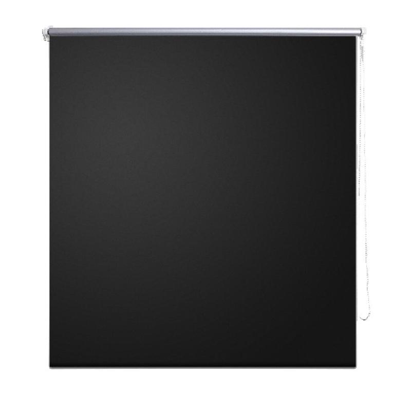 Helloshop26 - Store enrouleur noir occultant 160 x 230 cm  fenêtre rideau pare-vue volet roulant 4102075 - noir aluminium 3000475920879_0