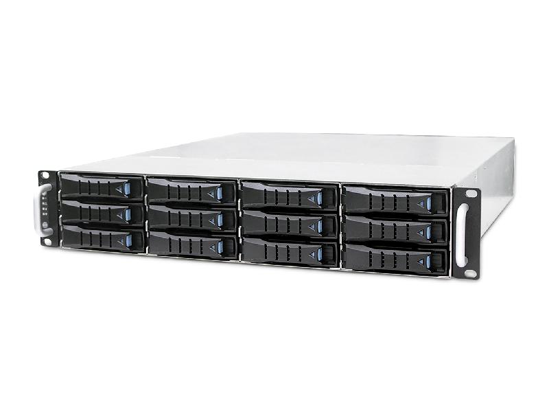 J2012-01 - Serveur de stockage JBOD SAS 12 Gb/s - 2U, 12 baies, redondance complète et haute disponibilité_0