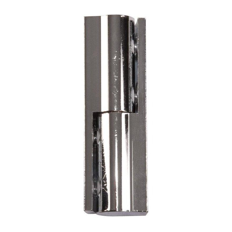 PAUMELLE UNIVERSELLE HAUTEUR 50MM DIAMÈTRE NŒUD 10MM LAITON CHROMÉ BRILLANT - BROS - PUB050S03