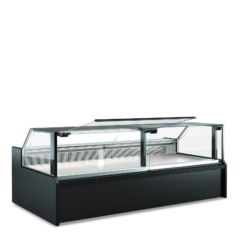 KLIMAITALIA Banque alimentaire ventilée. Réservoir inox AISI 304. Temp. 0/+10°C. Éclairage LED horizontal. Klimaitalia SAMA 150 L - 2414_0