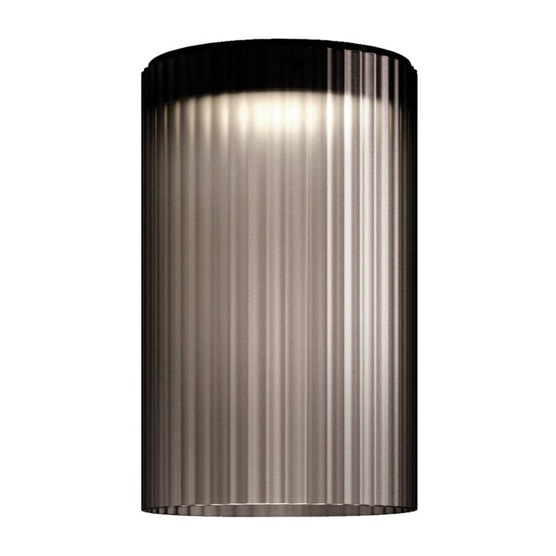 KDLN PLAFONNIER LED GIASS, GRIS, Ø 30 CM