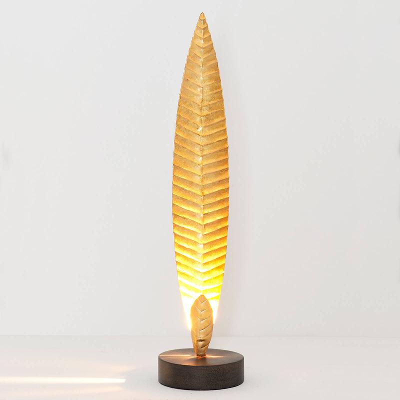 HOLLÄNDER LAMPE À POSER PENNA DORÉE HAUTEUR 38 CM