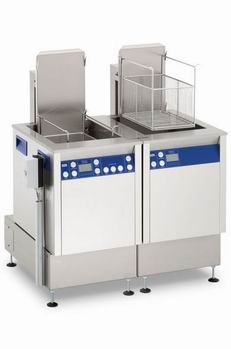 Location de cuve de lavage par ultrasons - Elmasonic X-tra Flex 2 Line 550 - nettoyage en 3 phases avec séchage air chaud_0