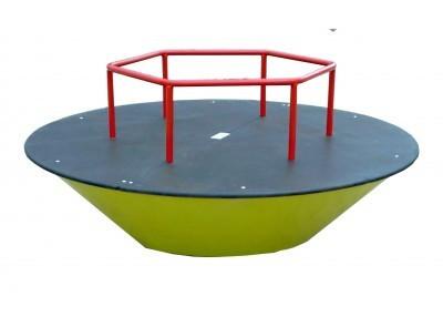 MANÈGE TOURNIQUET POUR ENFANTS DE 3 À 8 ANS - FABRIQUÉ EN FRANCE - BOIS DE PIN DU NORD_0