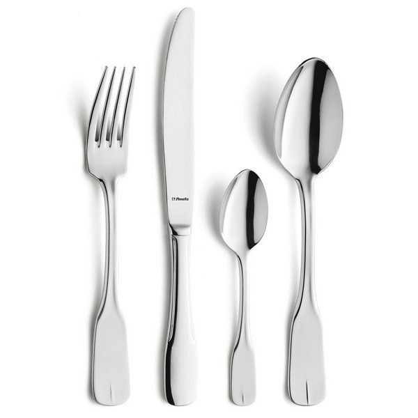 MÉNAGÈRE 72 PIÈCES EN INOX 18/0 FINITION MIROIR - AMEFA - VIEUX PARIS