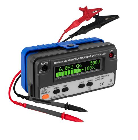 Mesureur d'isolement PCE-IT 120 - Résistances jusqu'à 8 GΩ - PCE Instruments_0