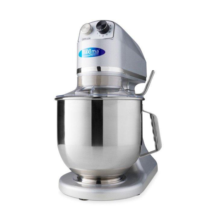 Mixer planétaire professionnel 7 L - 11 vitesses, 2 kg de pâte - argent_0