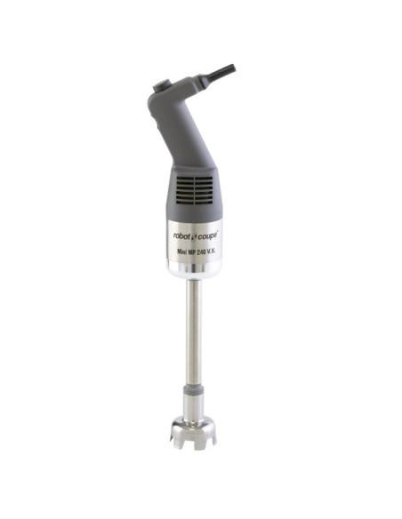 Mixeur plongeant Robot Coupe Mini MP 240 V.V. - Référence 34760 - Variateur de vitesse et accessoires inox_0