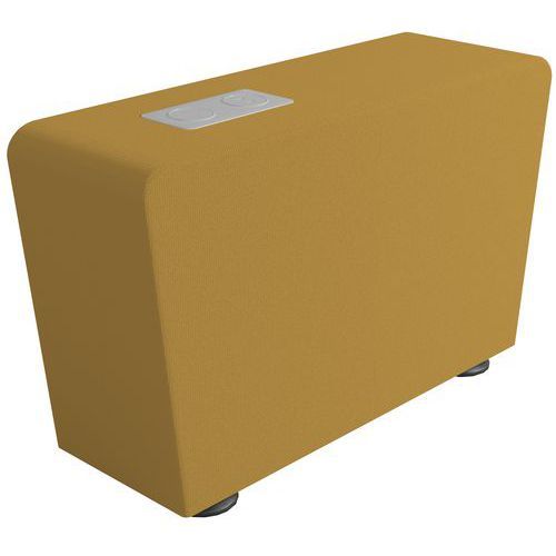 MODULE CONNECTÉ MALDIV TISSU POLYESTER MOUTARDE - SOKOA