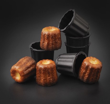 MOULE À CANNELÉ EXOGLASS® 5.5 X 5.5 CM 9 CL (VENDU PAR 6)