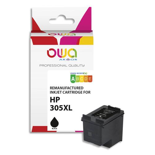 Owa cartouche compatible jet d'encre hp 305xl bk k20843ow_0