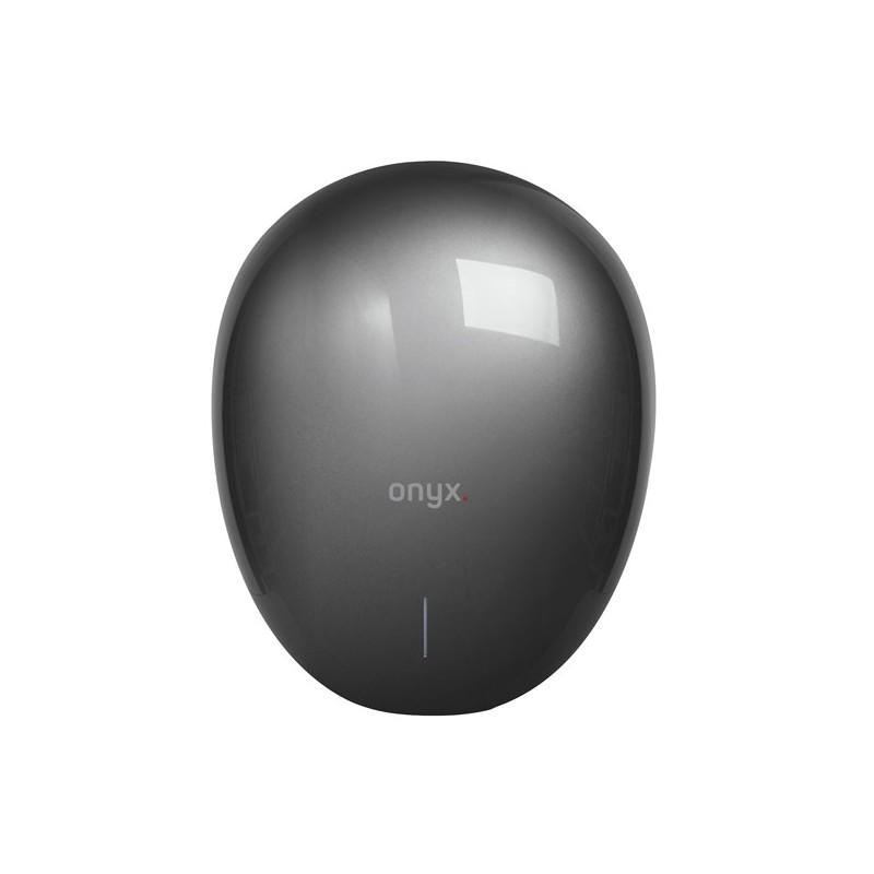 Sèche-mains automatique Onyx Pebble gris - Haute performance, design élégant et hygiénique_0
