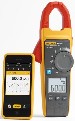 Pince multimètre trms, cvac/hvac, fluke connect - FLU902FC_0