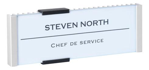 PLAQUE MURALE 5,8 X 15,5 CM INFO SIGN DURABLE