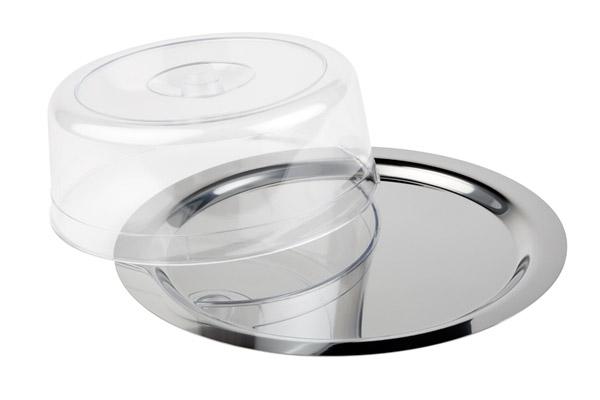 PLATEAU APS AVEC COUVERCLE-FINESSE- Ø 38 CM, H : 12 CM