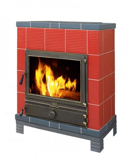 Poêle à bois Ambre - Alphastar - 7 à 20 kW - Plateau culinaire en option_0