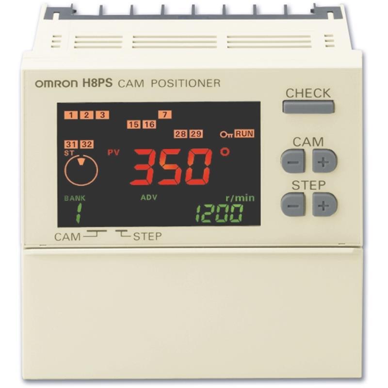 Programmateur à câme H8PS-8BF - montage en surface - 160 points de commutation - 24 Vc.c. - 1600 tpm max - 8 sorties NPN_0