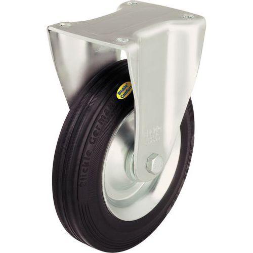 ROULETTE FIXE À PLATINE - FORCE 120 KG Ø 125 MM - MANUTAN COLLECTIVITÉS