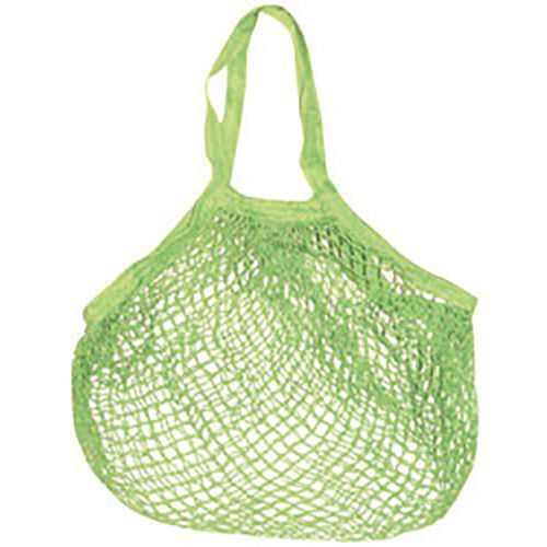 SAC FILET COTON DE COULEUR VERT ANIS