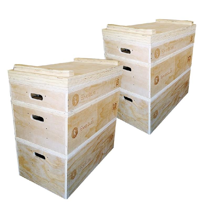 Set de jerk blocs en bois pour barres de musculation - JBCBRRMSC-SV01_0