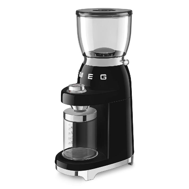 SMEG Moulin à Café 350g 150w Noir CGF11BLEU - noir 8017709317966_0