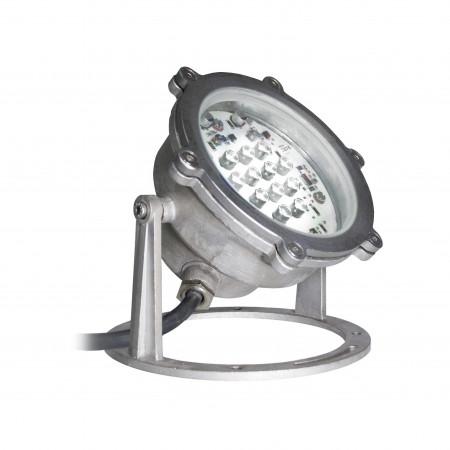 Spot subaquatique gamble-plus ip68 led smd 16w 5700k acier inoxydable_0