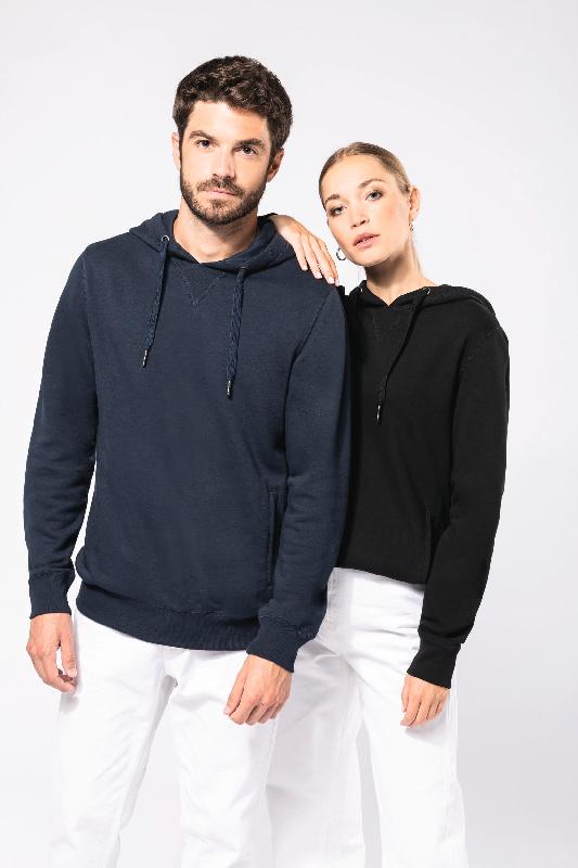 Sweat-shirt french terry écoresponsable à capuche unisexe - Kariban - Réf: K4009 - 300 g/m², coton bio et polyester recyclé_0