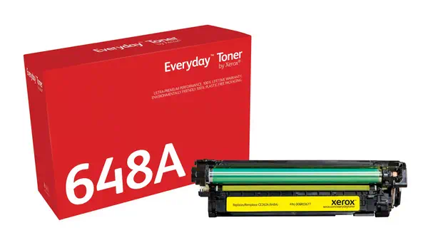 Toner Everyday¢ _OEM_NAME_ Jaune de Xerox compatible avec HP 648A (CE262A), Capacité standard_0