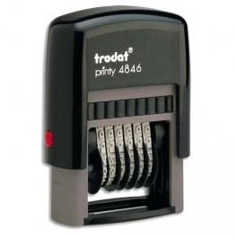 TRODAT TIMBRE NUMÉROTEUR À ENCRAGE AUTOMATIQUE PRINTY - HAUTEUR DES CARACTÈRES 4 MM