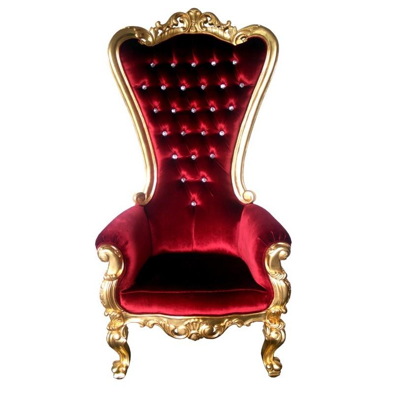 TRONE PÈRE NOËL PRINCESSE