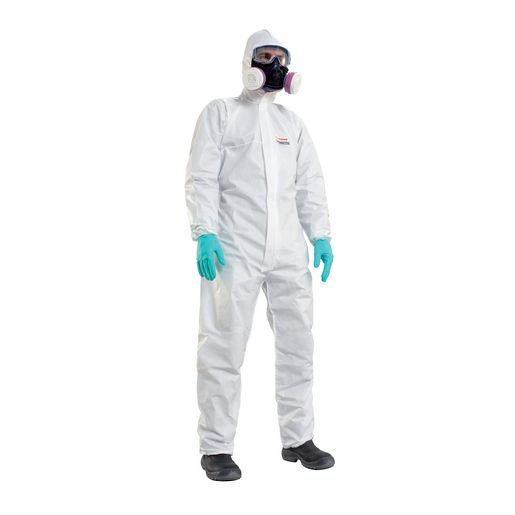 Vêtement de protection à usage unique - Catégorie 3 - Membrane imper-respirante sans latex et silicone_0
